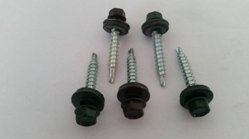 內六角帶墊烤漆鉆尾螺絲 高效緊固的工業(yè)利器